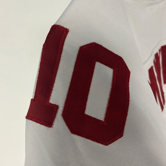 REEBOK ELI MANNING #10 NEW YORK GIANTS MENS JERSEY FTL-05-168 - Picture 5 of 7